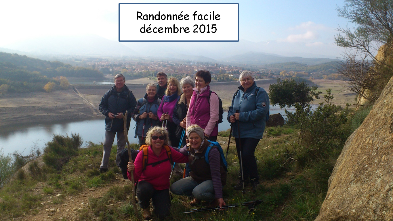 Randonne facile avec legende